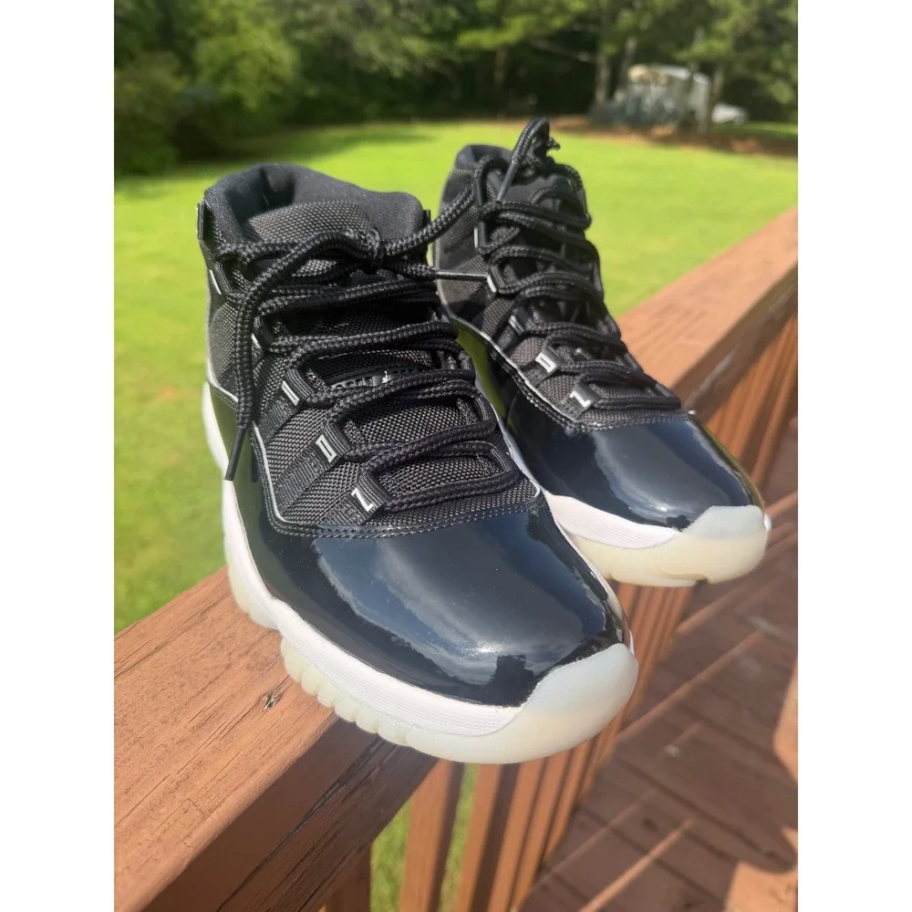 Jordan Air Jordan 11 Retro Mens 8.5 Black Jubilee 25th Anniversary CT8012-011